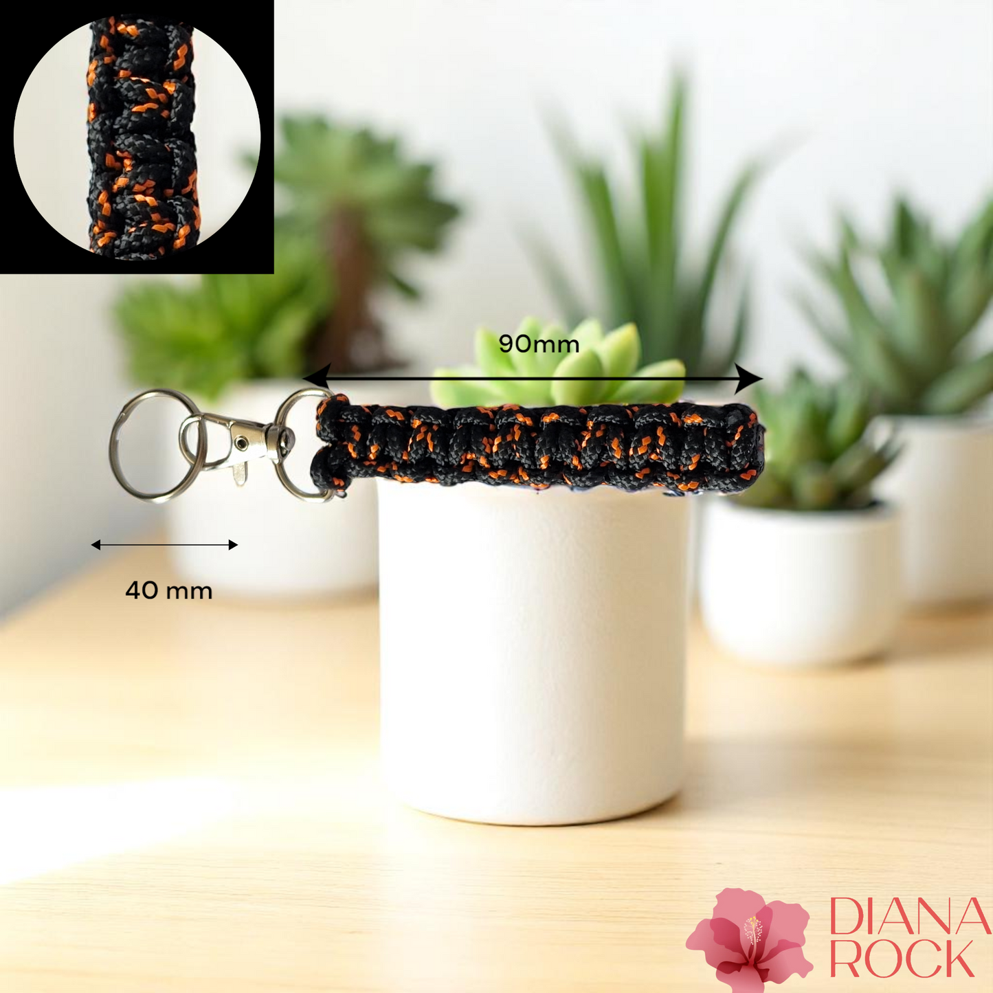 Porte clefs plat