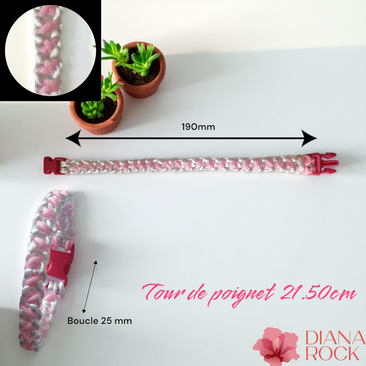 Bracelet satiné