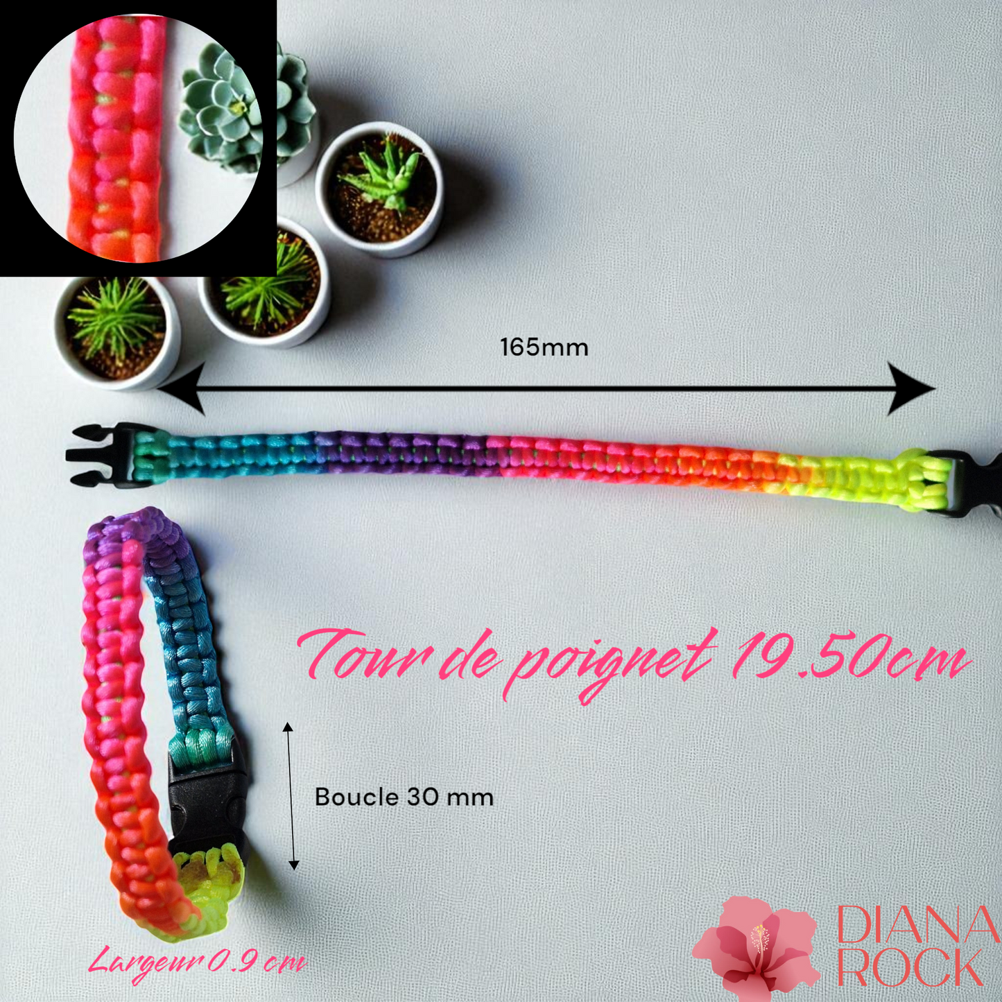 Bracelet satiné