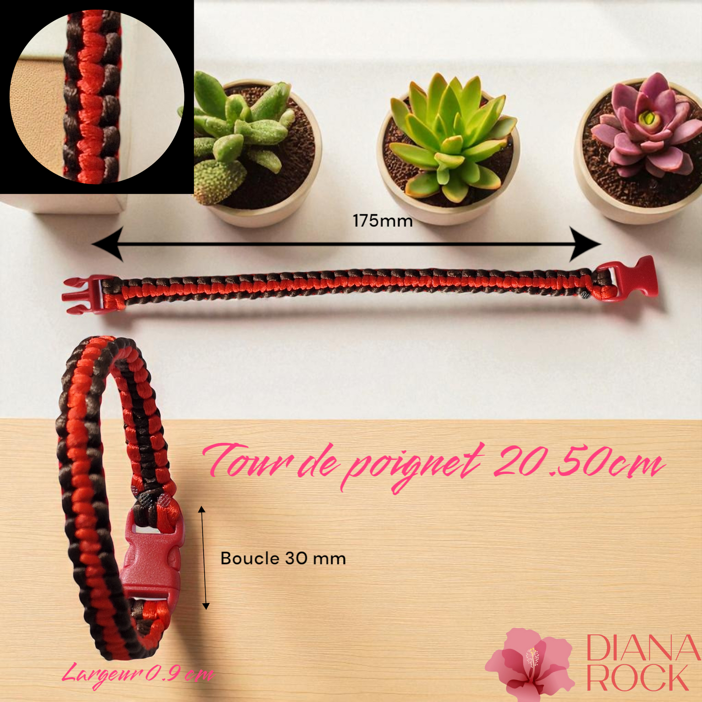 Bracelet satiné