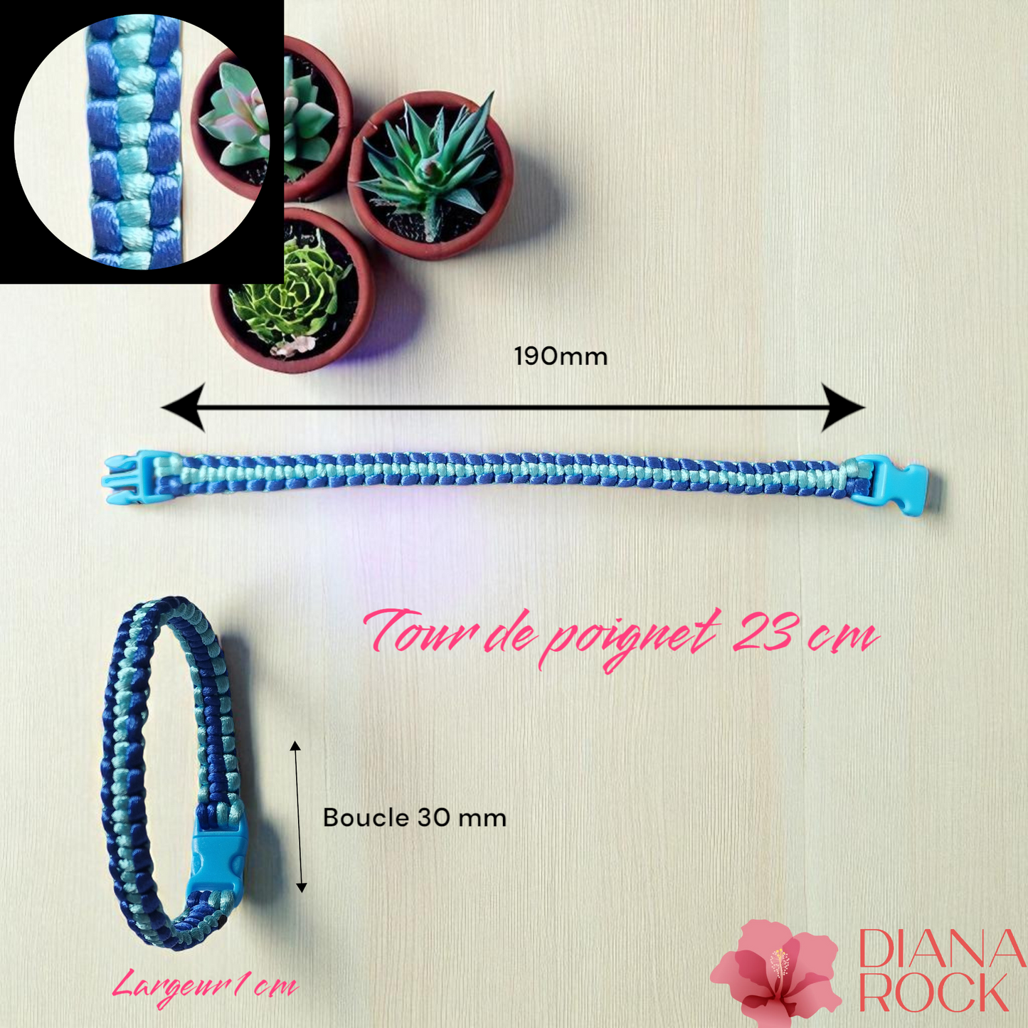 Bracelet satiné
