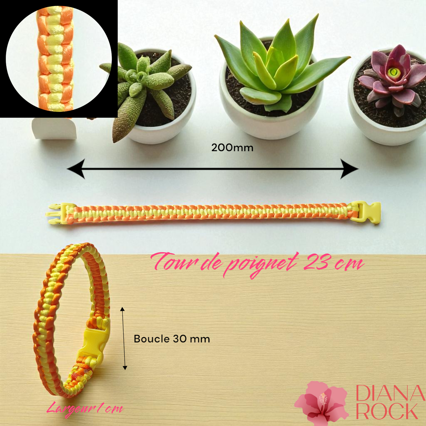Bracelet satiné