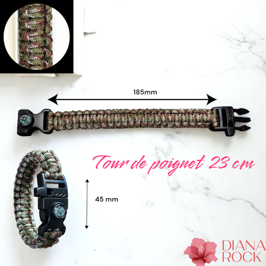 Bracelet de survie