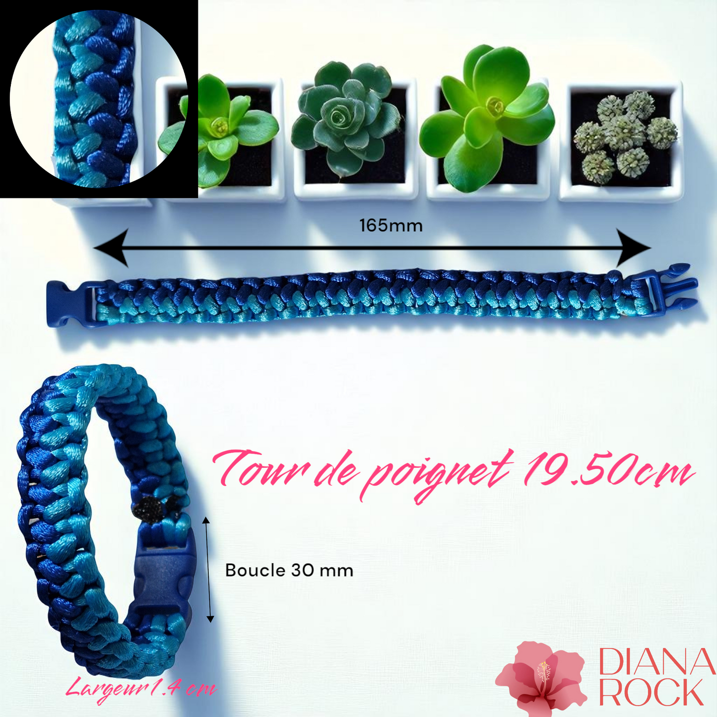 Bracelet satiné