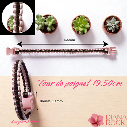 Bracelet satiné