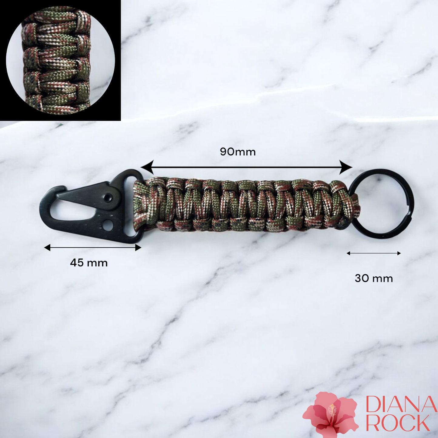 Porte clefs plat