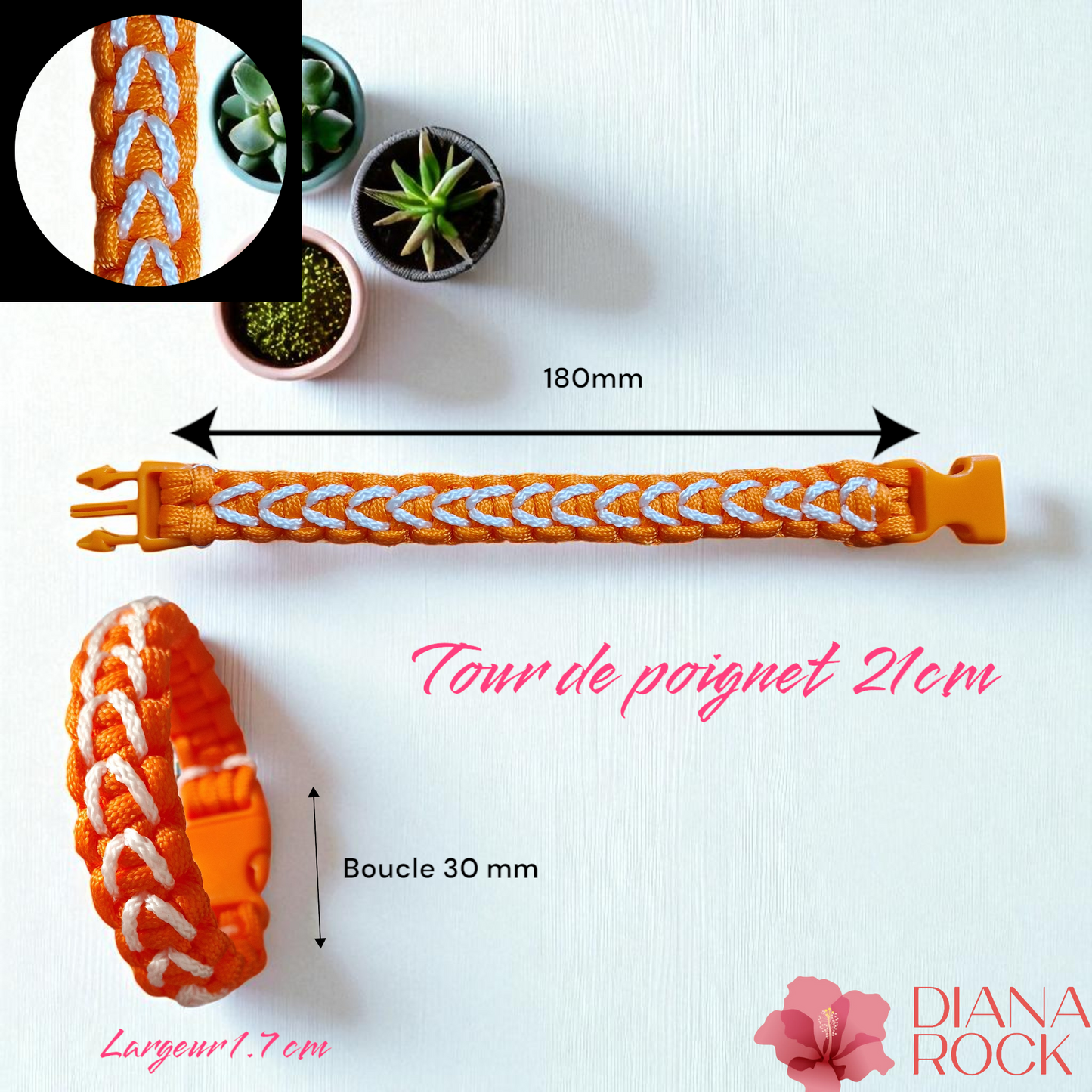 Bracelet de survie