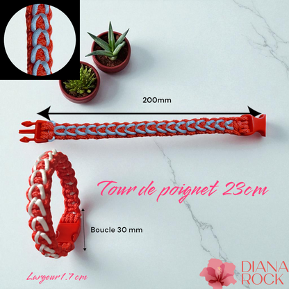 Bracelet de survie