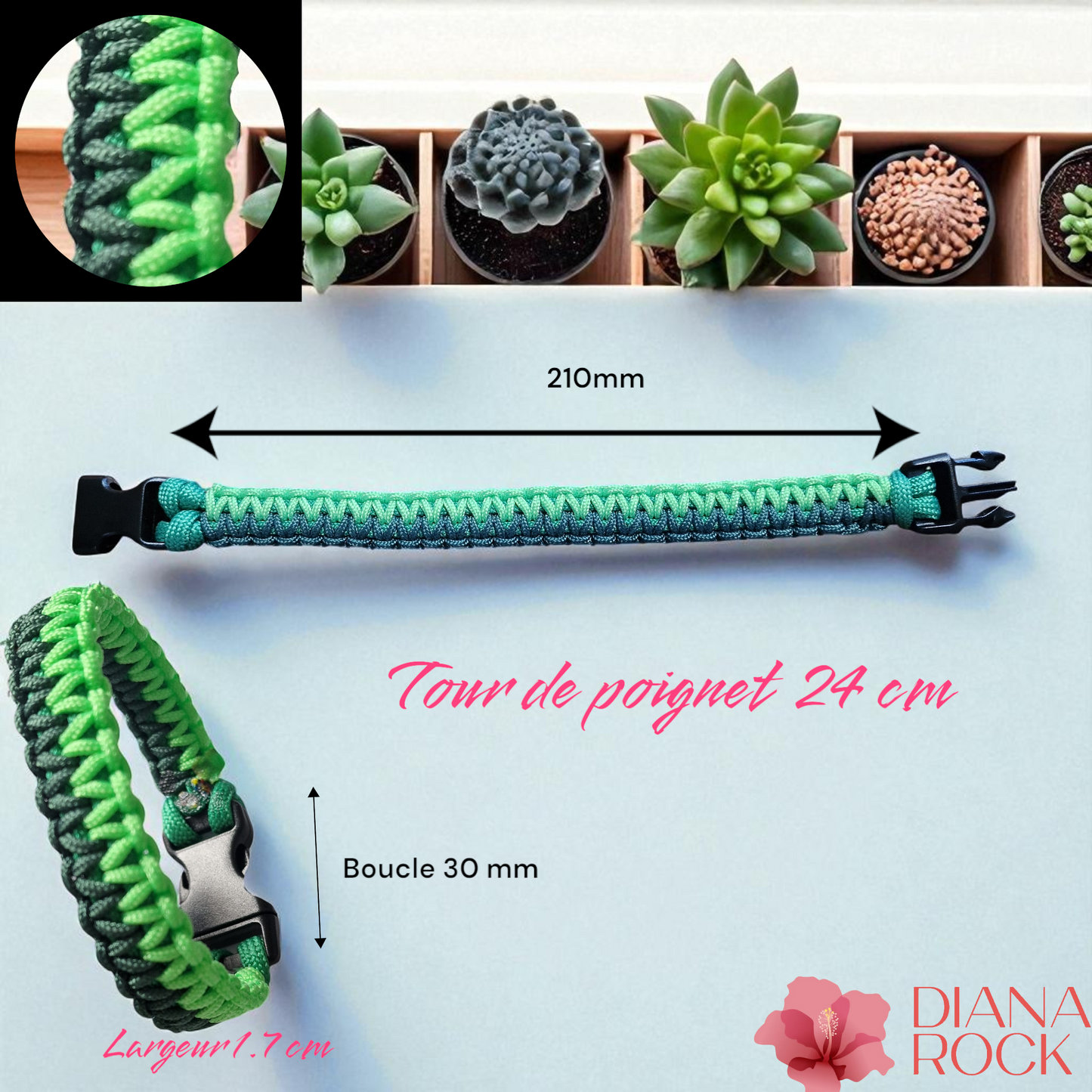 Bracelet de survie