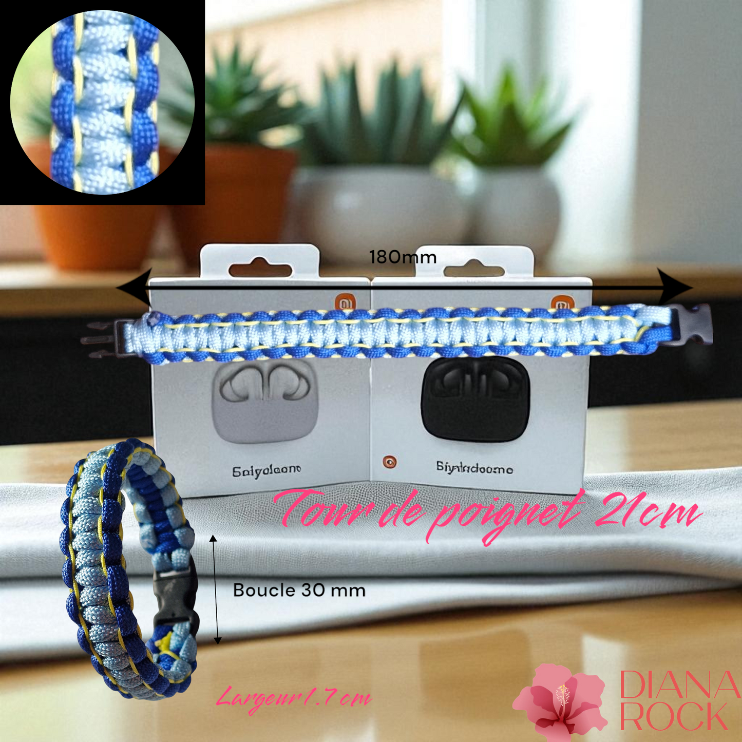 Bracelet de survie