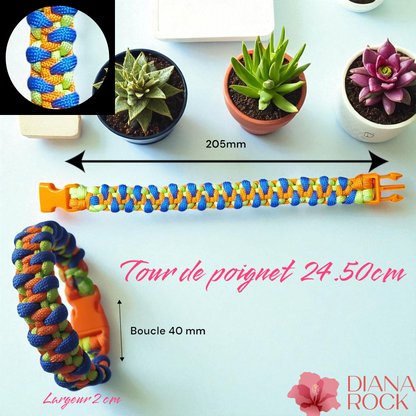 Bracelet de survie