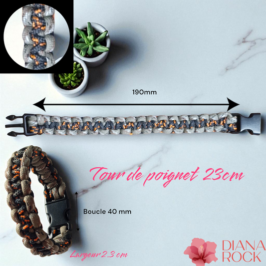 Bracelet de survie