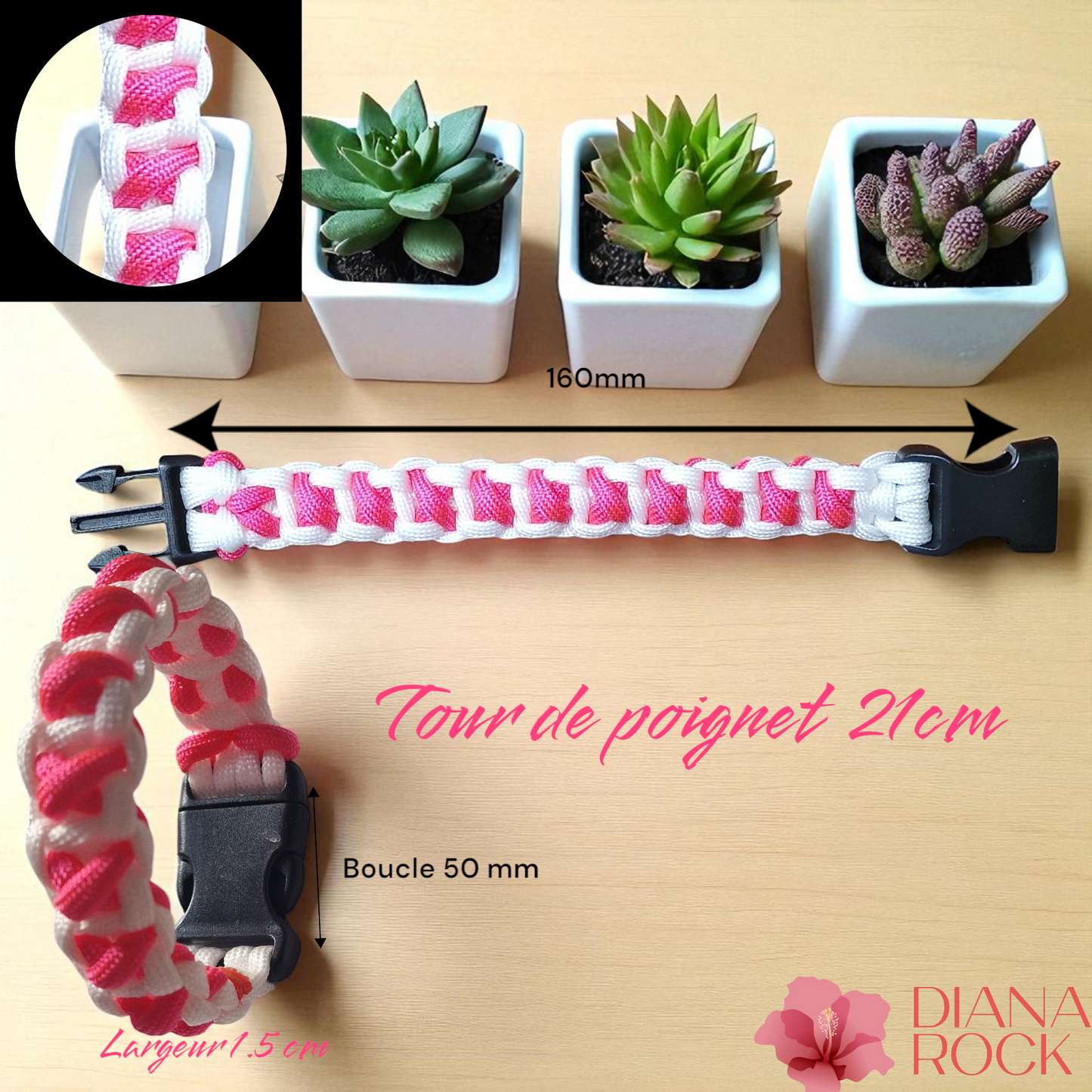 Bracelet de survie