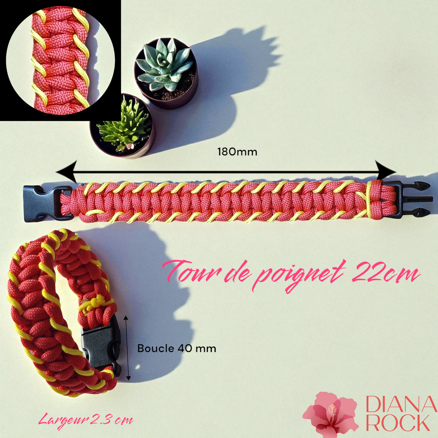 Bracelet de survie
