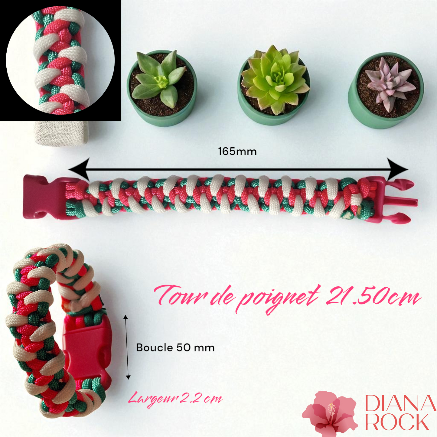 Bracelet de survie