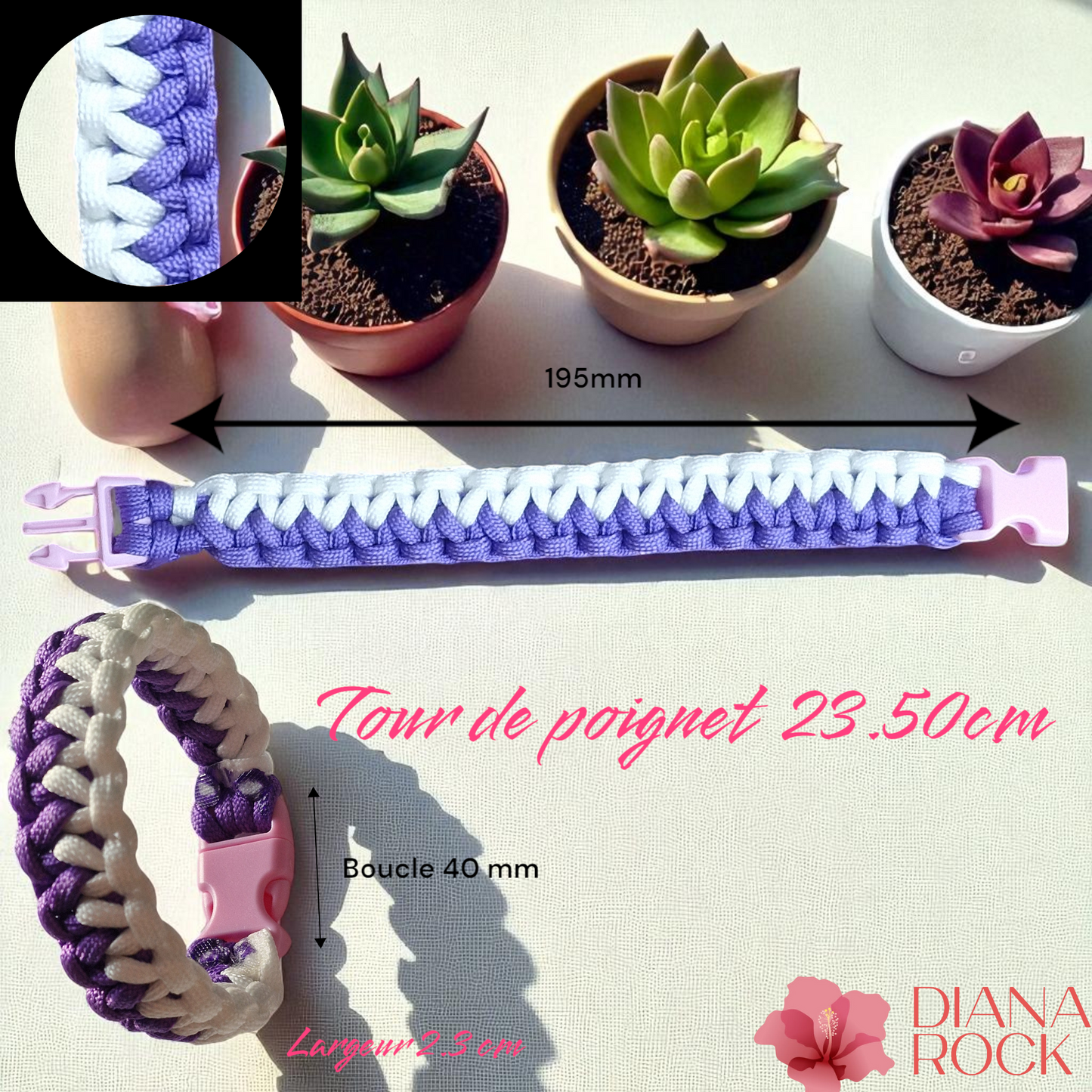 Bracelet de survie