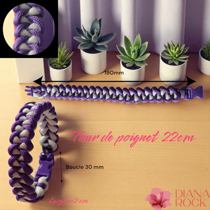 Bracelet de survie